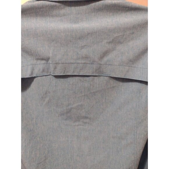 NWT New Women's Field & Stream Long Sleeve Vented Button Shirt XL Blue - Picture 11 of 12